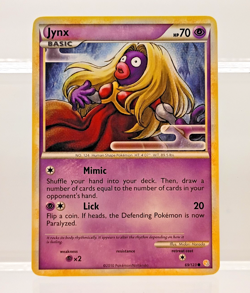 Jynx 69/123-HeartGold SoulSilver 2010 -Non Holo Common TCG Pokemon LP/NM - Image 4