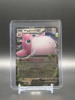 Wigglytuff ex 040/165 Scarlet & Violet 151 Double Rare Holo Pokemon TCG Card NM - Image 1