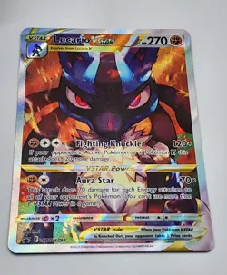 Pokemon TCG- Lucario VSTAR - SWSH291 Sword & Shield Promo Card Holo - Image 5