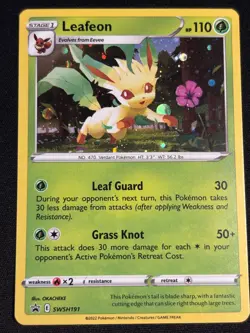 Leafeon - SWSH191 Promo SWSH: Sword & Shield Promo Cards SWSH191 NM - Image 1