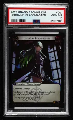 2023 Grand Archive - Kickstarter Promotional Cards #001 PSA 10 GEM MT - Image 1