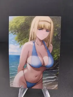 Ymir Attack On Titan Anime Waifu Card Doujin ACG Goddess - Image 2