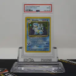 PSA 2 GOOD Blastoise Holo #2/102 Set Base Italiano Pokemon Cards - Image 1