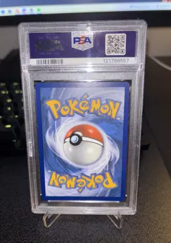 Pokemon TCG Bulbasaur Holo Card Illustration Stellar Crown Rare 143/142 PSA 9 - Image 2