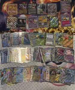 Huge Pokemon Holo Collection 98x Card Lot Alt AR, Ex, V Etc... Read Description - Image 2