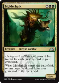 1x Molderhulk - Foil MTG Guilds of Ravnica NM Magic Foil - Image 1