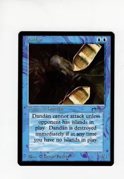 Dandan Arabian Nights NM- Magic the Gathering MTG b - Image 1