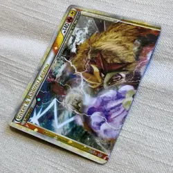 Pokemon Entei & Raikou Legend (top) 90/95 HGSS Unleashed Holo Near Mint - Image 3