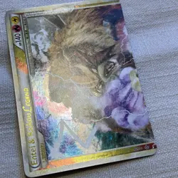 Pokemon Entei & Raikou Legend (top) 90/95 HGSS Unleashed Holo Near Mint - Image 4