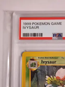 Pokemon Ivysaur 30/102 Base Set (Unlimited) PSA 3 - Image 5
