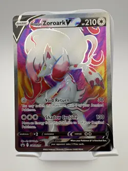 Hisuian Zoroark V - Full Art - Black Star Promo SWSH297 - MINT - Pokemon - Image 1