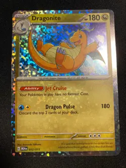 DRAGONITE - McDonald's Promo 012/015 M24 EN 2024 Happy Meal Holo Foil - Pokemon - Image 1