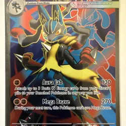 Pokemon Tcg Mega Lucario Ex 160/132 English Mega Evolution Ex - Image 4