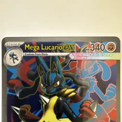 Pokemon Tcg Mega Lucario Ex 160/132 English Mega Evolution Ex - Image 5