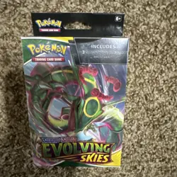 Sealed 3 Pack Evolving Skies Hanger Box Pokemon TCG Sword & Shield booster 820650851551 - Image 2