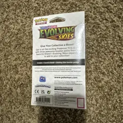 Sealed 3 Pack Evolving Skies Hanger Box Pokemon TCG Sword & Shield booster 820650851551 - Image 4