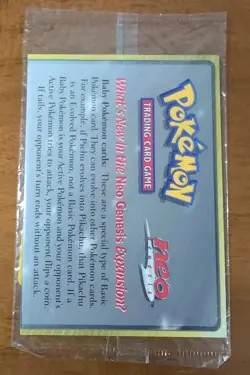 SEALED Marill 29 - Black Star Promo - Neo Genesis - 2000 Pokemon - Image 3