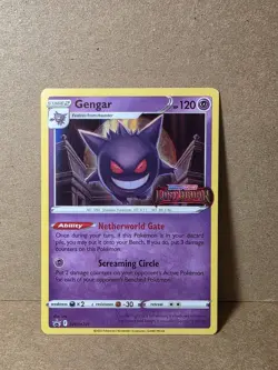 Gengar SWSH241 Lost Origin Holo Rare Prerelease Stamped Promo Pokemon TCG NM - Image 1