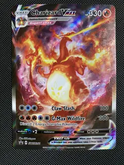 Pokemon TCG Charizard VMAX SWSH261/307 SWSH Black Star Promos NM - Image 1