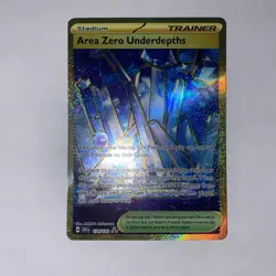 Pokemon TCG Area Zero Underdepths 174/142 Stellar Crown - Hyper Rare, Gold - Image 1