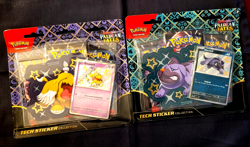 Pokemon TCG Paldean Fates Tech Sticker Collection 2 Blisters 6 Packs - Lot Of 2 - Image 2