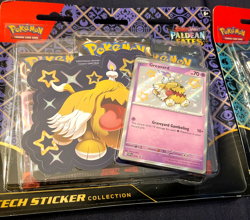 Pokemon TCG Paldean Fates Tech Sticker Collection 2 Blisters 6 Packs - Lot Of 2 - Image 3