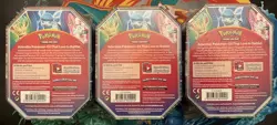 Pokemon TCG 2018 Evolution Celebration Tins Sylveon GX, Leafeon GX, Glaceon GX - Image 2