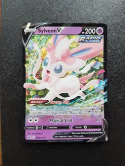 Pokemon Sword & Shield Sylveon V SWSH202 Black Star Promo - Image 1