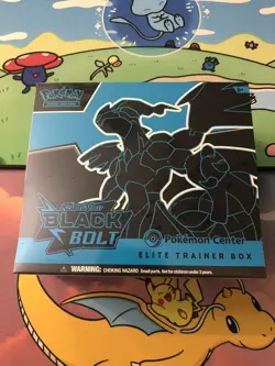 Pokemon TCG Black Bolt Pokemon Center ETB w Case Sealed/NEW/SAME DAY SHIP - Image 1