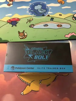 Pokemon TCG Black Bolt Pokemon Center ETB w Case Sealed/NEW/SAME DAY SHIP - Image 3