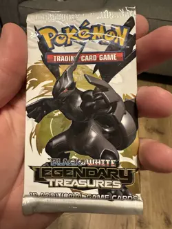 Pokemon Black and White Legendary Treasures Booster Pack Sealed Zekrom Art - Image 4