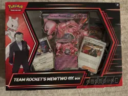 Destined Rivals Pokemon TCG Team Rockets Mewtwo EX Box Sealed - Image 1