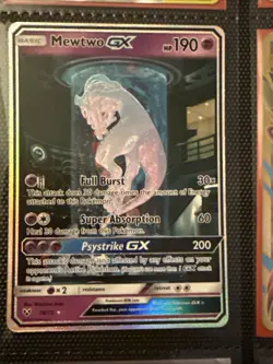 Pokemon Mewtwo GX #78/73 Shiny Holo Rare Secret Shining Legends - Image 1