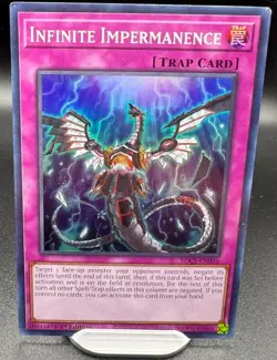 Yu-Gi-Oh! Infinite Impermanence #SDCS-EN036 Structure Deck: CyberStrike 1stEd LP - Image 1