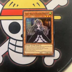 Yugioh x1 Ghost Belle & Haunted Mansion RA01-EN011 Super Rare 1st Edition (NM!) - Image 1