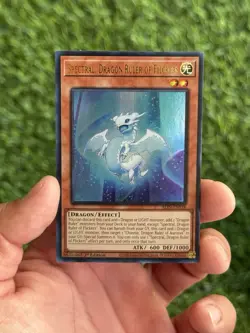 Spectral, Dragon Ruler of Flickers - ALIN-EN018 - Ultra Rare NM 1st ed Yugioh - Image 1