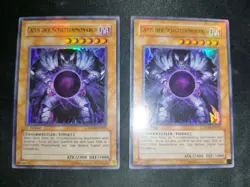 Caius Der Schattenmonarch SDDE-DE001 Ultra-Rare 1 Auflage YU-GI-OH Goat Meta NM- - Image 1
