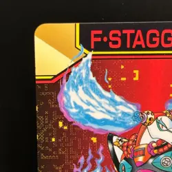 9Mega MAN X Mega Mission Card 15 Flame Stag L CAPCOM BANDAI Japanese Rockman - Image 2