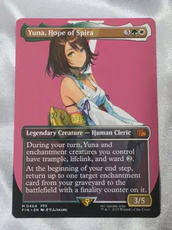 Yuna, Hope of Spira MTG Final Fantasy Universes Beyond 2025 Non-Foil Card - Image 2