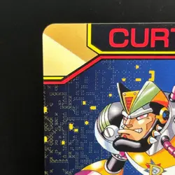 Mega MAN X Mega Mission Card 14 Curtiss CAPCOM BANDAI Japanese Rockman - Image 2