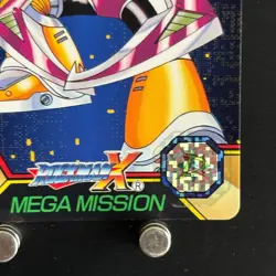Mega MAN X Mega Mission Card 14 Curtiss CAPCOM BANDAI Japanese Rockman - Image 4