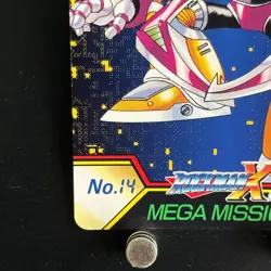 Mega MAN X Mega Mission Card 14 Curtiss CAPCOM BANDAI Japanese Rockman - Image 5