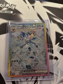 Pokemon TCG Glaceon EX 150/131 Prismatic Evolutions Card NM Condition - Image 1