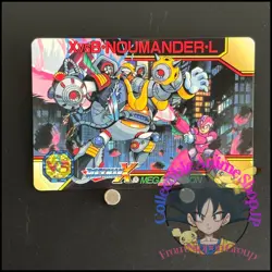 Mega MAN X Mega Mission Card 11 Flame Mammoth L CAPCOM BANDAI Japanese Rockman - Image 1