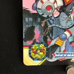 Mega MAN X Mega Mission Card 11 Flame Mammoth L CAPCOM BANDAI Japanese Rockman - Image 3
