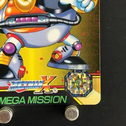 Mega MAN X Mega Mission Card 10 Flame Mammoth L CAPCOM BANDAI Japanese Rockman - Image 4