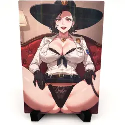 Resident Evil Alcina Dimitrescu Sexy Hot Anime Waifu Girl Goddess Story Art Card - Image 1