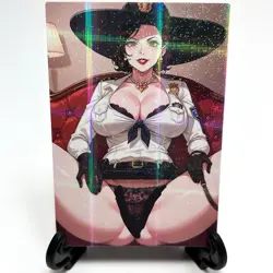 Resident Evil Alcina Dimitrescu Sexy Hot Anime Waifu Girl Goddess Story Art Card - Image 2