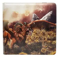 Dragon Shield Card Codex Tangerine Dyrkottr Premium Side-Load 576 Pocket Binder - Image 3