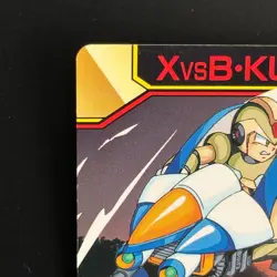 Mega MAN X Mega Mission Card 09 Boomer Kuwanger L CAPCOM BANDAI Japanese Rockman - Image 2